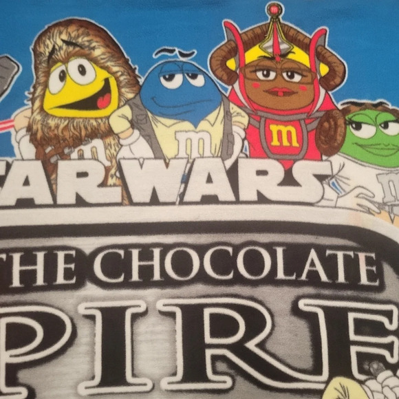 M&M and Star Wars Blanket - Picture 4 of 6